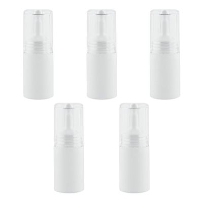 SOLUSTRE Empty Travel Size Bottles Plastic Dropper Bottles 5 Pack Leakproof Liquid Containers