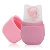 Ice Roller for Face and Eye, Upgraded Ice Face Roller Facial Beauty Ice Roller Skin Care Tools, Ice Facial Roller Gua Sha Face Massage, Silicone Ice Mould for Face Beauty Remove Fine Lines (Pink) view 1