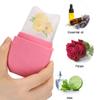 Ice Roller for Face and Eye, Upgraded Ice Face Roller Facial Beauty Ice Roller Skin Care Tools, Ice Facial Roller Gua Sha Face Massage, Silicone Ice Mould for Face Beauty Remove Fine Lines (Pink) view 3