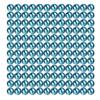 Onwon 144 Pcs Crystal Flat Back Brilliant Round Rhinestones Glass Stones Glitter Gems Faux Diamond for Craft,Nail Art,Shoes,DIY Decorations (SS40 / 8mm, Aquamarine) view 1