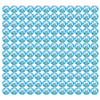 Onwon 288 Pcs Crystal Flat Back Brilliant Round Rhinestones Glass Stones Glitter Gems Faux Diamond for Craft,Nail Art,Shoes,DIY Decorations (SS34 / 7mm, Lake Blue) view 1