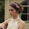 CROWN GUIDE Rhinestones Headband 20s Bridal Headpiece 1920s Flapper Accessories for Women Wedding Brides Gold view 3