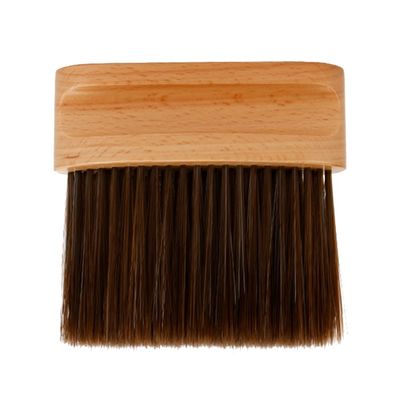 Beaupretty Hair Salon Neck Cleaning Brush Wooden Handle Broken Hair Removal Tool for Barbers and Personal Use High Density Hairdressing Cleaning Brush for Quick
