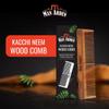 Man Arden Natural Kacchi Neem Wood Hair Comb For Healthy Scalp view 3