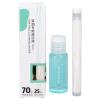 Earring Hole Cleaner Floss, Ear Care Set, 70pcs Disposable Piercing Aftercare Piercing Cleaning Line, 25ml ear cleaning earring hole cleaner view 1