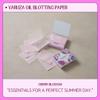 [400 Counts + Mirror Case] Cherry Blossom Natural Oil Blotting Paper for Face with Mirror Compact and Refills view 4