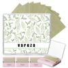 [400 Counts + Mirror Case] Green Tea Natural Oil Blotting Sheets for Face with Mirror Case and Refills view 1