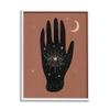 Stupell Industries Celestial Bohemian Chic Hand With Enlightened Eye Tattoo, Design by Nina Blue view 1