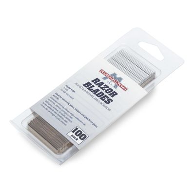MARSHALLTOWN Razor Blades, 100-Pack, Ideal for Removing Paint and Adhesive, GSB100