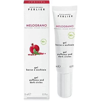 Perlier Gel Trattamento di Borse e Occhiaie al Melograno 15 ml, Puffness and Dark Circles 0.5 Fl Oz made in Italy [italian import]