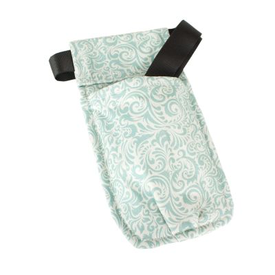 Appease Massage Lotion Bottle Holster - Fun and Stylish Washable Holsters - 100% Cotton Duck Cloth - Removable Belt, Use Ours or Your Own. Our Belt Fits 26-44 Inch Waists - Blue Blossoms