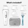 Braun IPL Long-Lasting Hair Removal System for Women and Men, Silk Expert Pro 3 PL3221, Permanent Visible Hair Reduction, Head-to-Toe Usage, for Body & Face, Alternative to Salon Laser Hair Removal view 3