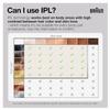 Braun IPL Long-Lasting Hair Removal System for Women and Men, Silk Expert Pro 3 PL3221, Permanent Visible Hair Reduction, Head-to-Toe Usage, for Body & Face, Alternative to Salon Laser Hair Removal view 4