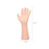 Beaupretty 1 Pair Long Moisturizing Gloves Dry Hand Cover Hand Spa Mitten for Softening Dry Cracked Hand Skin Beige view 2
