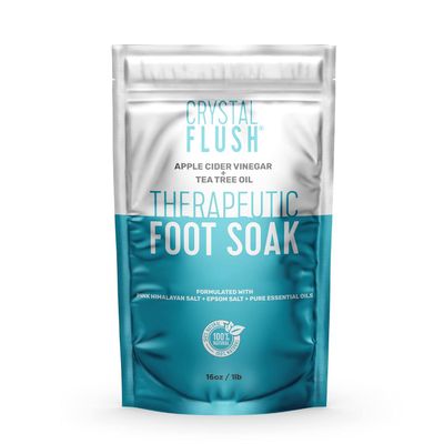 Foot Soak with Apple Cider Vinegar, Tea Tree Oil & Pink Himalayan Salt  Deodorizes 16 oz - Discover More About Our Complete 2-Step Anti-Fungal Solution & Related Skincare Tips by Visiting us Online