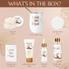 Birthday Gift Box for Women, Spa Tumbler Gifts Get For Her, Spa Gift Basket Care Package of Coffee Mug, Bubble Bath, Hand Cream, Bath Oil, Bath Salt,Shower Steamer, Unique Thank You Gifts view 2