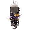 11A Brazilian Hair HD Lace Closure, Unprocessed Virgin Human Hair Extensions, Natural Color (Curly, 16") view 1