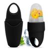 Small Ice Roller for Face and Eye, Ice Face Roller Facial Beauty Ice Roller Skin Care Tools, Ice Facial Roller Gua Sha Face Massage, Silicone Ice Mould for Face Beauty Remove Fine Lines (Black) view 1