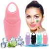 Small Ice Roller for Face and Eye, Ice Face Roller Facial Beauty Ice Roller Skin Care Tools, Ice Facial Roller Gua Sha Face Massage, Silicone Ice Mould for Face Beauty Remove Fine Lines (Black) view 2