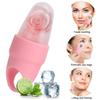 Small Ice Roller for Face and Eye, Ice Face Roller Facial Beauty Ice Roller Skin Care Tools, Ice Facial Roller Gua Sha Face Massage, Silicone Ice Mould for Face Beauty Remove Fine Lines (Pink) view 3