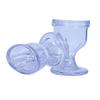 AYUSHYA HEALTH Transparent Eye Wash Cup with Storage Container- Eye Cups for Eye wash Shaped Rim for Eye Rinse n Cleansing Eye wash Cups Remove Dust, Makeup & Irritants- Eye wash kit Set of 2 Eye Cup view 1