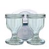 AYUSHYA HEALTH Transparent Eye Wash Cup with Storage Container- Eye Cups for Eye wash Shaped Rim for Eye Rinse n Cleansing Eye wash Cups Remove Dust, Makeup & Irritants- Eye wash kit Set of 2 Eye Cup view 4