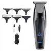 Professional Hair Clippers for Men, Hair Clipper Oil Head Engraving Electric Clippers LCD Digital Display Household Professional Electrical Appliances (Color : There is a box) view 1