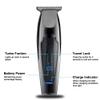 Professional Hair Clippers for Men, Hair Clipper Oil Head Engraving Electric Clippers LCD Digital Display Household Professional Electrical Appliances (Color : There is a box) view 2