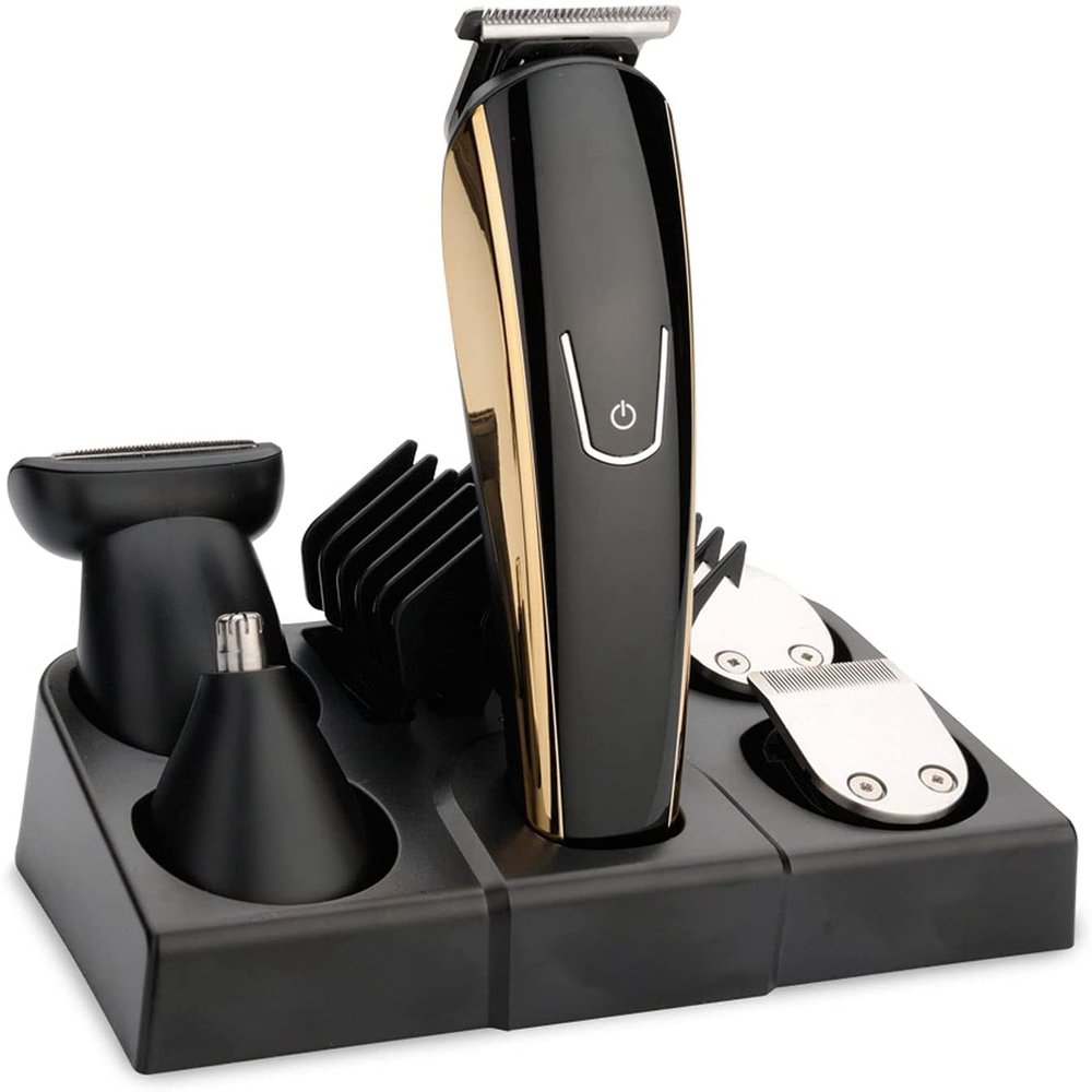Professional Hair Clippers for Men, Cordless/Corded Hair Cutting Kit Trimmer Kit, Professional Barber Kit Five in One for Men and Women Family