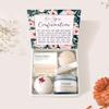 Dear Ava Spa Gifts for Women and Girls - Organic Self Care Luxury Gifting Idea Kit Set Basket - Anti Stress Relaxing Bath and Body Gift Box for Her with Heartfelt Card Confirmation Gift for Girls view 1