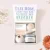 Dear Ava Spa Gifts for Women - Organic Self Care luxury Anti Stress Relaxing Bath and Body Kit Set Basket Box for Her with Heartfelt Card - Funny Mom Sister Gifts view 1