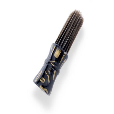 King Midas Empire - Barber Duster Brush - Face And Neck Duster for Hair Cutting - Nylon Bristles Duster Brush For Salon and Home Use - Soft Duster Barber Brush.
