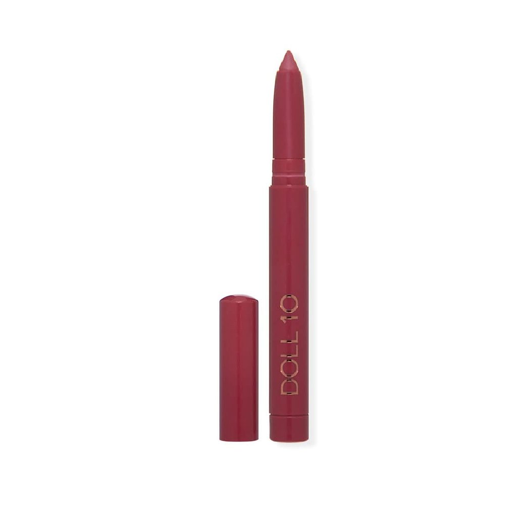 Doll 10 Doll Pro Infinite Wear Lip Serum  Hydrating Longwear Smudge-proof Glossy Tinted Lip Makeup Pencil (Spell On You)