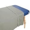 10 Pack - Tranquility Microfiber Massage Table Flat Sheet by Body Linen- Lightweight, Durable Microfiber Flat Sheets for Massage Table & Spa. Wrinkle Free, Stain-Resistant, Soft & No Pilling- Mirage view 1
