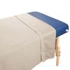 10 Pack - Tranquility Microfiber Massage Table Flat Sheet by Body Linen- Lightweight, Durable Microfiber Flat Sheets For Massage Table & Spa. Wrinkle Free, Stain-Resistant, Soft & No Pilling- Natural view 1