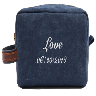 RC ROCKCOW Maid of Honor Gifts, Personalized Toiletry Bags, Custom Dopp Kit for Women, Embroidered Travel Makeup Bag for Women, Wedding Gifts for Bridesmaid Proposal