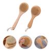 Beaupretty Bathroom Cleaner Brush Long Handle Shower Brush Exfoliating Back Scrubber Spa Bath Tool view 4