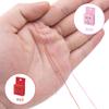 XIAOYU 10M Pre-Inked Mapping String for Eyebrow Measuring, Brow Mapping Thread for Eyebrow Makeup, 6 Pack, Red Ink view 4