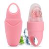 2 Pack Ice Roller for Face and Eye, Ice Face Roller Facial Beauty Ice Roller Skin Care Tools, Ice Facial Roller Gua Sha Face Massage, Silicone Ice Mould for Face Beauty Remove Fine Lines (Pink) view 3