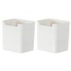 2pcs Storage Box Countertop Storage Rack Storage Organizer Storage Basket Sundries Organizer Stationery Organizer Makeup Organizer view 1