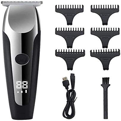 Professional Hair Clippers for Men, Hair Clipper Beard Trimmer Kit for Men Cordless Hair Mustache Trimmer Hair Cutting Groomer Kit Precision Trimmer Waterproof USB