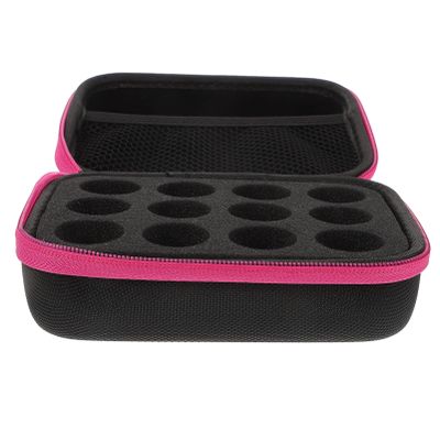 EXCEART 1pc Portable Storage Case and Nail Polish Holder Pouch for Travel Lightweight Shockproof and Scratch Design