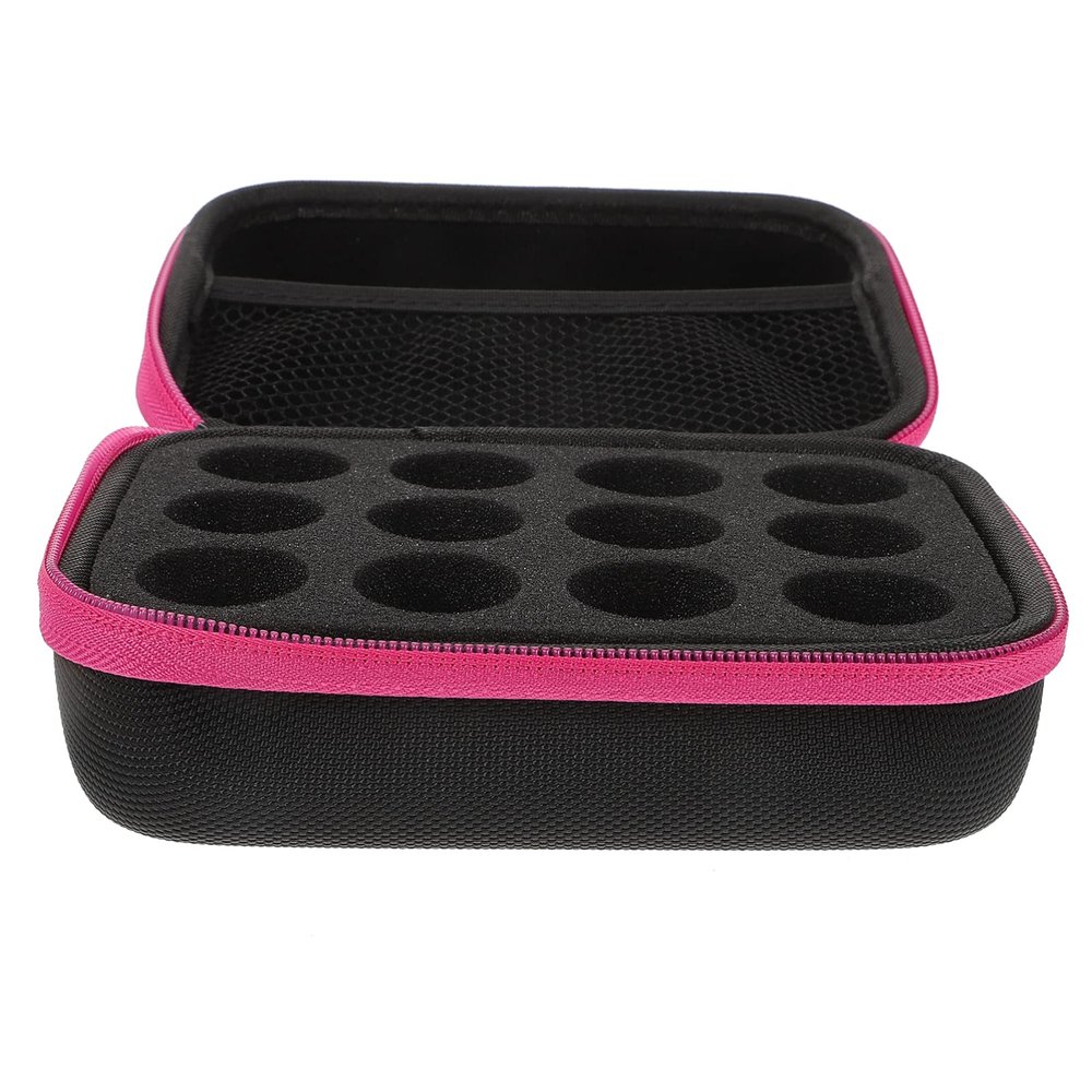 EXCEART 1pc Portable Storage Case and Nail Polish Holder Pouch for Travel Lightweight Shockproof and Scratch Design