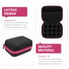 EXCEART 1pc Portable Storage Case and Nail Polish Holder Pouch for Travel Lightweight Shockproof and Scratch Design view 4
