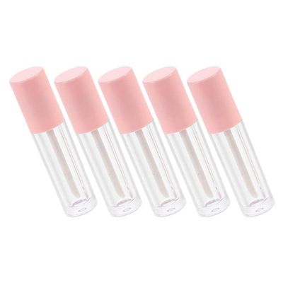 Beaupretty 5pcs Portable Lip Gloss Tube Stylish Lip Color Containers for Women Empty Glaze Bottles for Travel and Storing Gloss Oil and Liquid Makeup