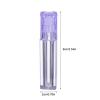 KALLORY 10pcs Refillable Roller Bottles for Lip Gloss Containers Caps for Essential Oils Perfumes and Daily Use Portable and Easy to Clean view 2