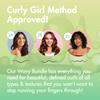 MopTop Wavy Hair Bundle - Curly Hair Shampoo and Conditioner Set w/Curl Cream, & Leave in Conditioner, Reduces Frizz & Restores Damaged Hair, Sulfate & Paraben Free  (Set of 5) view 4
