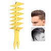 Men's Comb, Double Sided Wide Tooth Comb Stable Durable for Unique Hair Style for Hair Styling(Gold) view 4