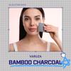 [600 Counts Refills Only] Natural Bamboo Charcoal Oil Blotting Sheets for Face with Mirror Case and Refills view 3
