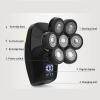Electric Razor for Men, 7D Electric Shaver for Men Razor Bald Clipper Waterproof USB Faster-Charging LED Display for Men Trimmer Electric Rotary Razor view 3